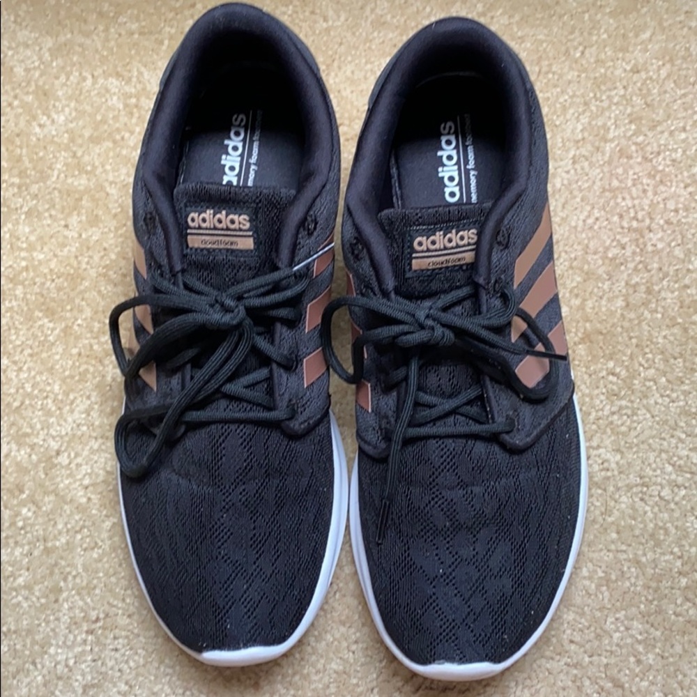 Adidas sneakers. Black and rose gold - size 10